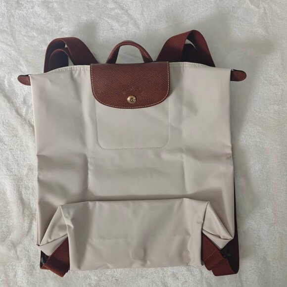 New Longchamp Le Pliage Original M Backpack Canvas - Picture 8 of 11